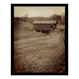 Covered Bridge Poster