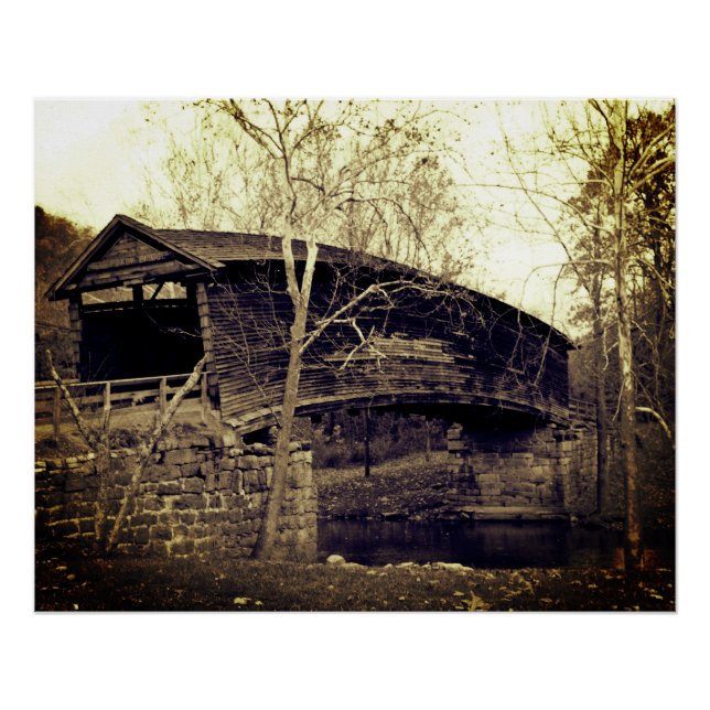Covered Bridge Poster (Vorderseite)