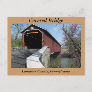 Covered Bridge - Postkarte