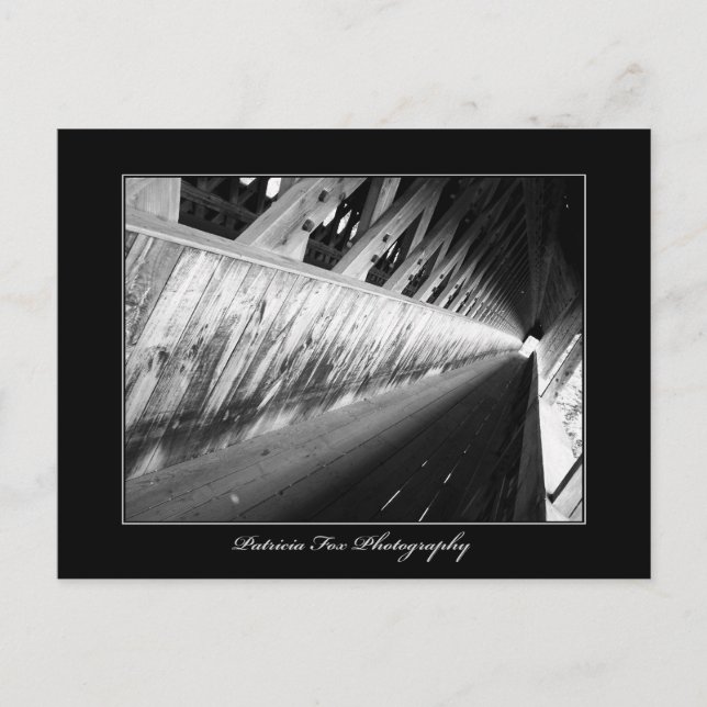 Covered Bridge - Postkarte (Vorderseite)