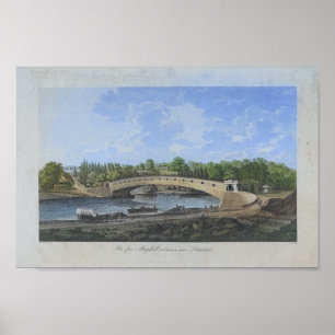 Covered Bridge Schuylkill River Philadelphia Print Poster