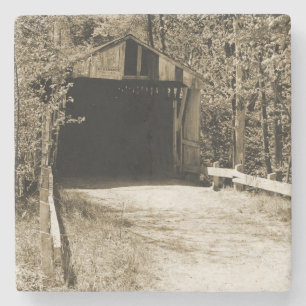 Covered Bridge Steinuntersetzer