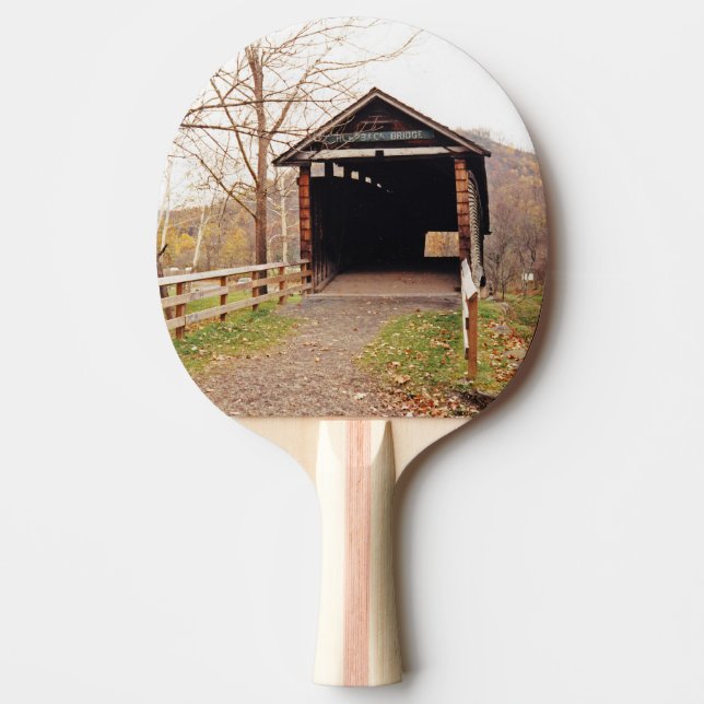 Covered Bridge Tischtennis Schläger (Vorderseite)