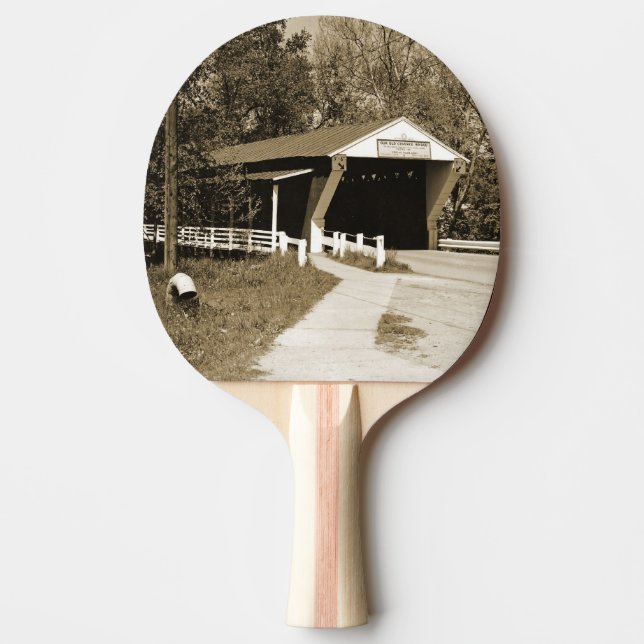 Covered Bridge Tischtennis Schläger (Vorderseite)