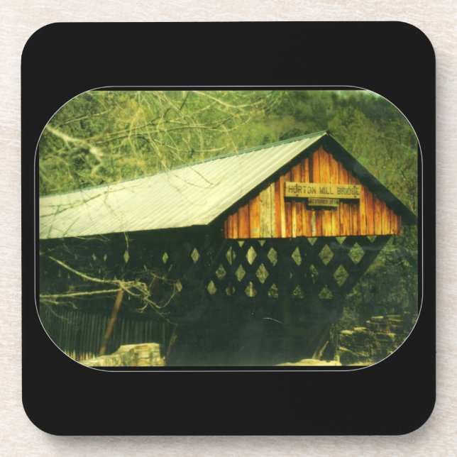 Covered Bridge Untersetzer (Vorderseite)