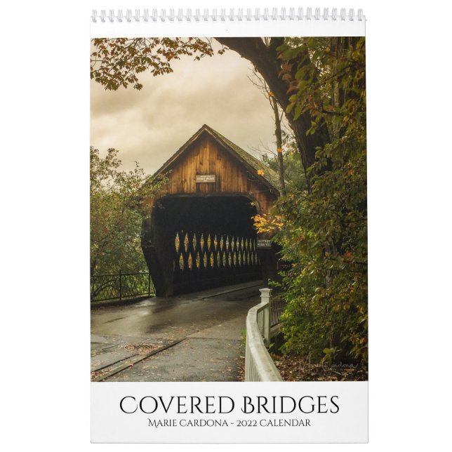 Covered Bridges - Marie Cardona - Kalender 2022 (Titelbild)