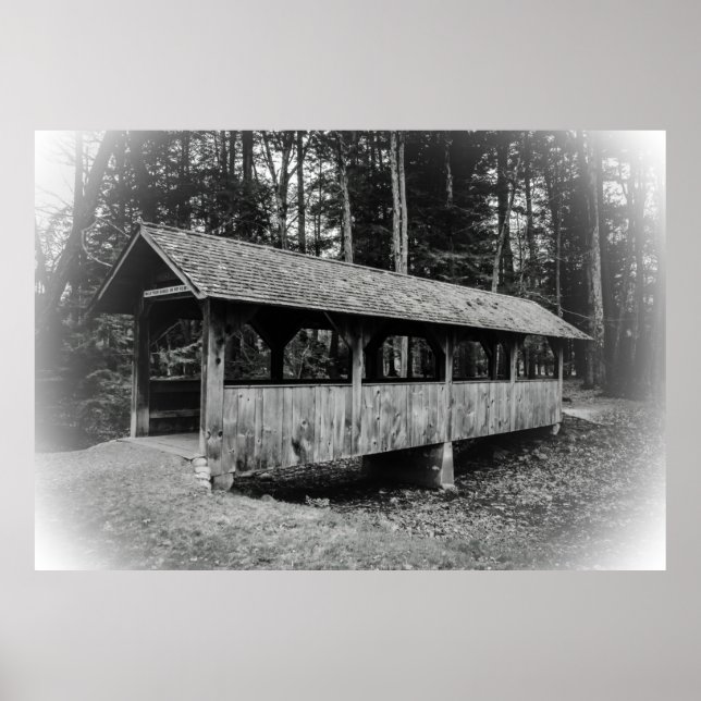 Covered Foot Bridge Poster (Vorne)