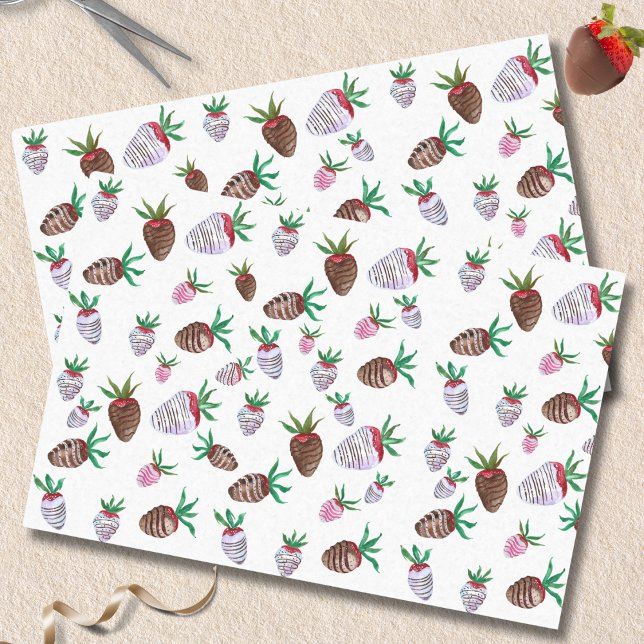 Covered Strawberries Seidenpapier (Von Creator hochgeladen)