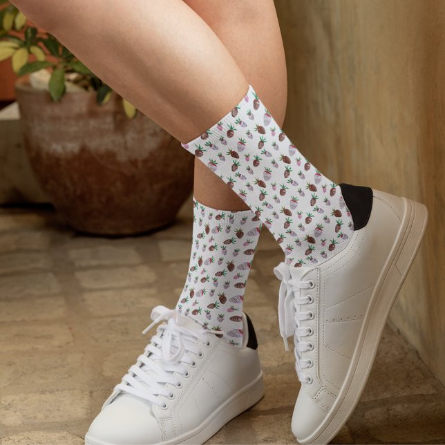Covered Strawberries Stickers für Wasserfarben Socken (Von Creator hochgeladen)