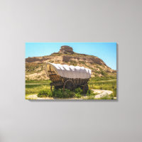 Covered Wagon at Scotts Bluff National Denkmal