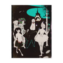 Coverpiece mit Faun und Ballerina