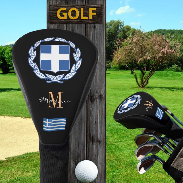 Covers für die Mit Monogramm Golfclubs in Griechen Golf Headcover (Von Creator hochgeladen)