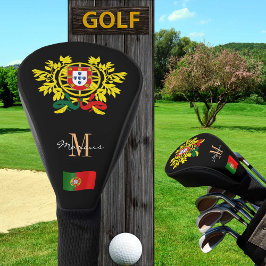 Covers of Portugal & Flag Mit Monogramm Golf Clubs Headcover