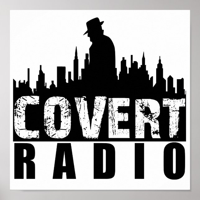 Covert Radio Poster (Vorne)