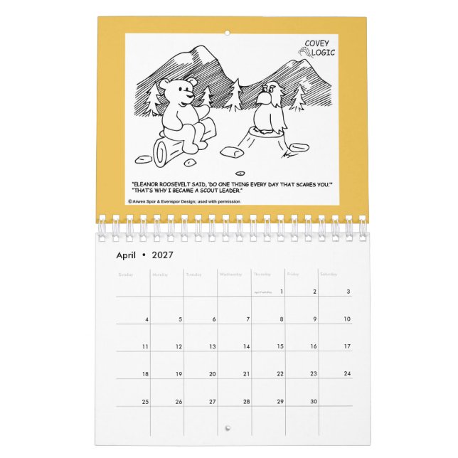Covey-Logik-Kalender Kalender (Apr 2027)
