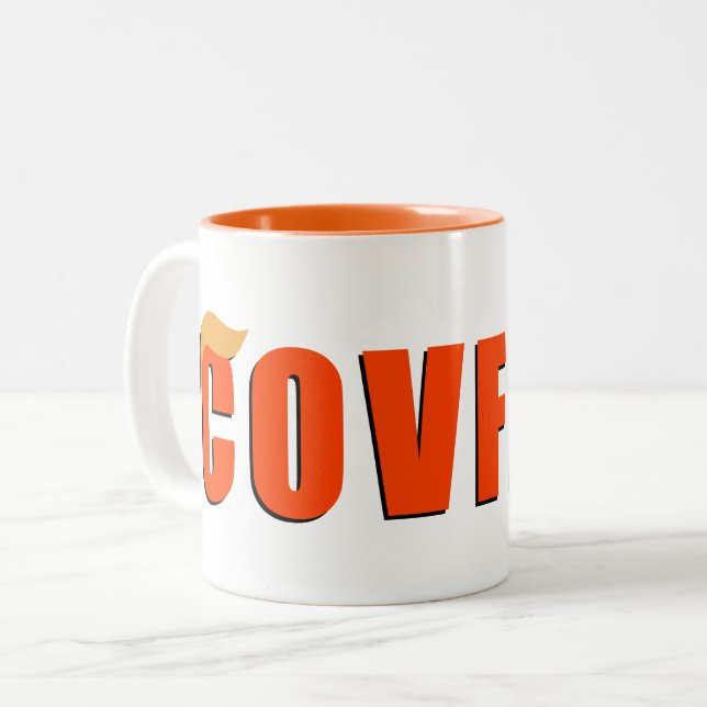 Covfefe Tasse (Vorderseite Links)