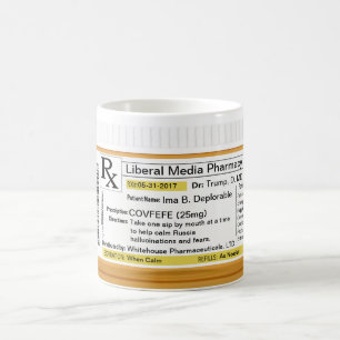 Covfefe Tassen-Verordnung RX Kaffeetasse