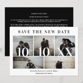 Covid19 Black Trendy New Date 5 Fotos Hochzeit