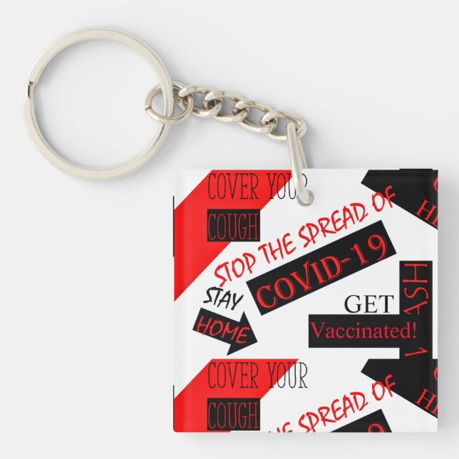 COVID19 SCHLÜSSELANHÄNGER (Vorderseite)
