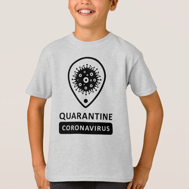 COVID-19 Boys T-Shirt (Vorderseite)
