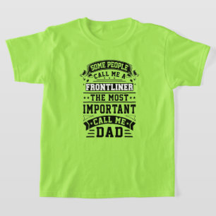 COVID 19 Frontliner Geschenk, das einige Leute mic T-Shirt