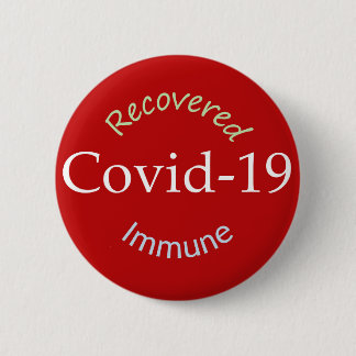 Covid-19: Genest und immunisiert Button
