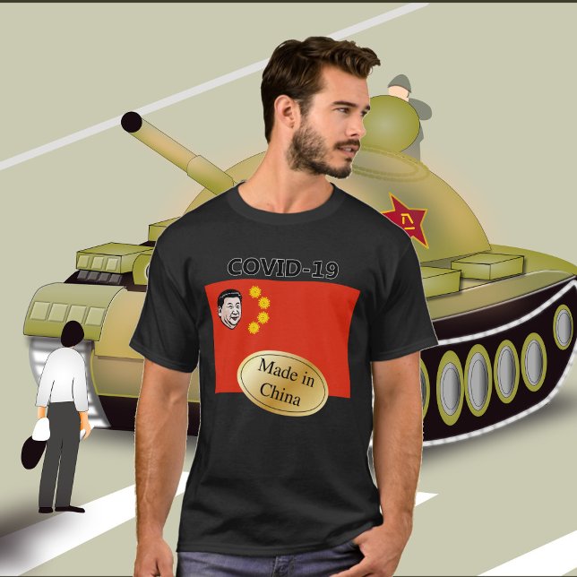 covid-19 made in china t-shirt (Von Creator hochgeladen)