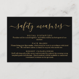 Covid 19 Sicherheitshinweise — Informationen über  Begleitkarte