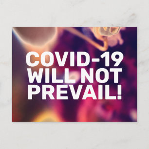 COVID-19 WIRD NICHT VORHERSAGEN! POSTKARTE