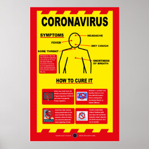 COVID - Behandlung Poster
