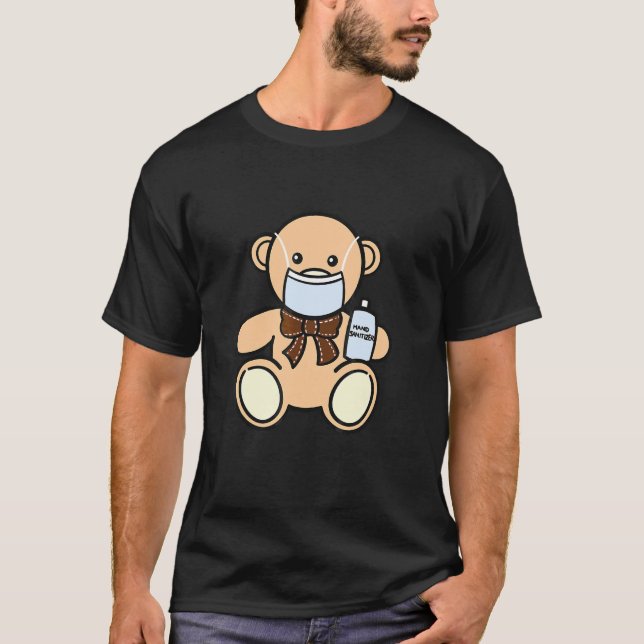 Covid Buddy Bear T-Shirt (Vorderseite)
