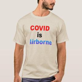 Covid ist Im Flugzeug T-Shirt