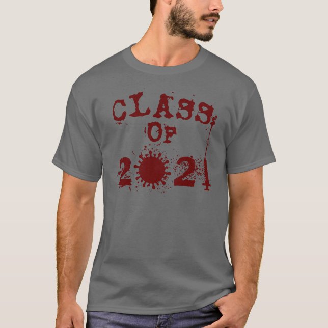 COVID-KLASSE DES T - Shirt 2021 (Vorderseite)