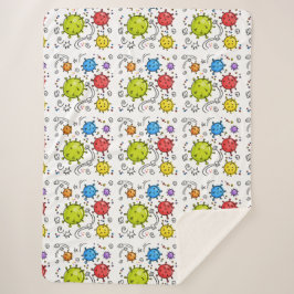 Covid-Virensymbole Sherpadecke