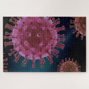 Covid-Virus-Biologie Puzzle