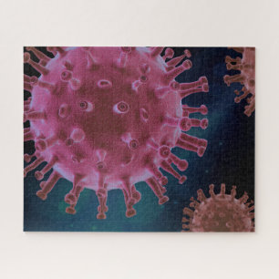 Covid-Virus-Biologie Puzzle