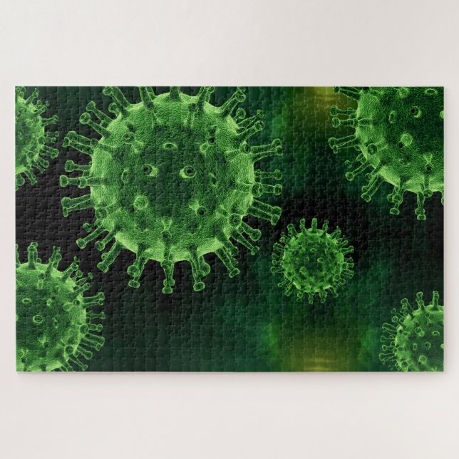 Covid-Virus-Biologie Puzzle (Horizontal)