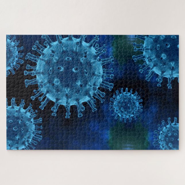 Covid-Virus-Infektion Puzzle (Horizontal)