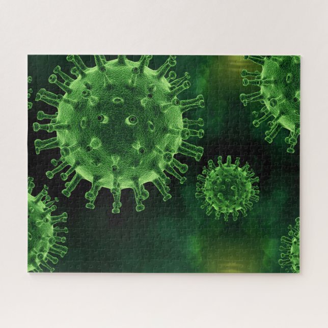 Covid-Virus-Infektion Puzzle (Horizontal)