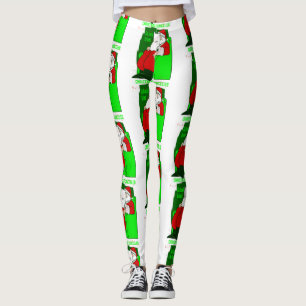 covid Weihnachten abgesagt santa claus lustig Leggings