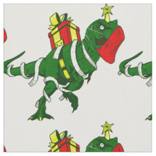 covider Weihnachtsdinosaurier Gesichtsmaske trex G Stoff