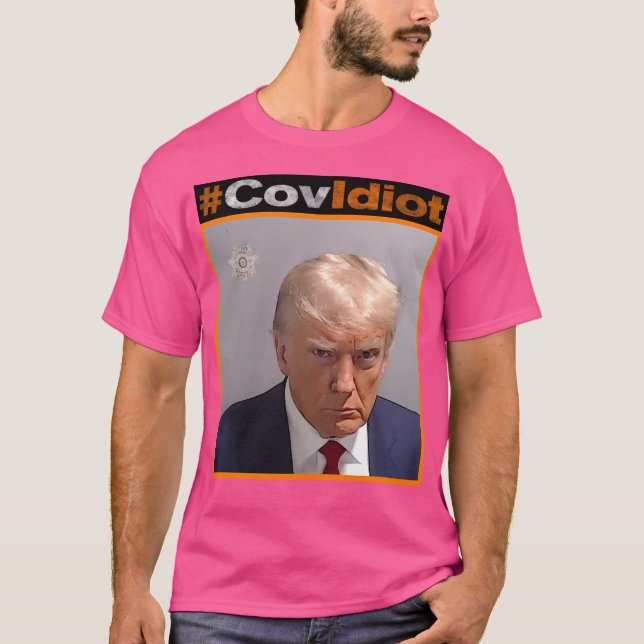 Covidiot (Hi-Res) T-Shirt (Vorderseite)