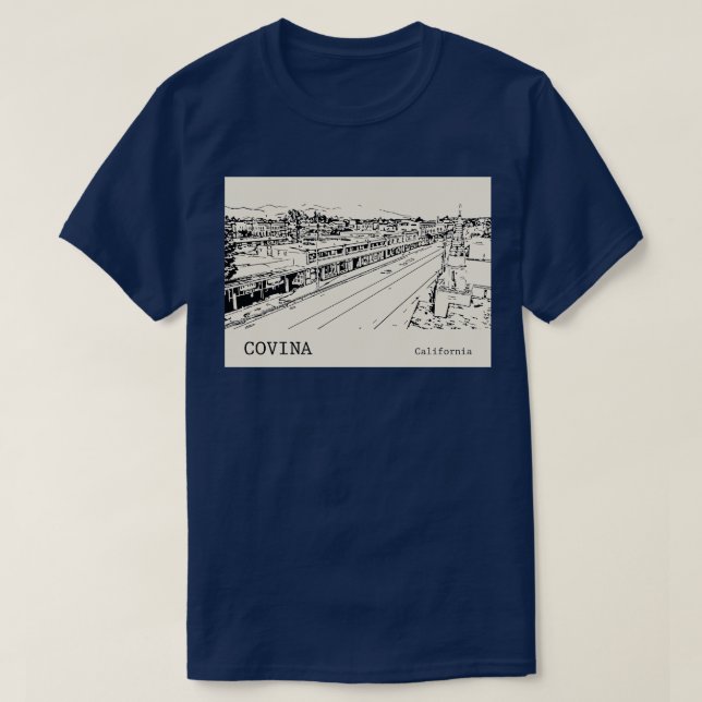 Covina California TShirt 1 (Design vorne)