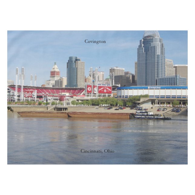 Covington & Barges Tischdecke (Vorderseite (Horizontal))