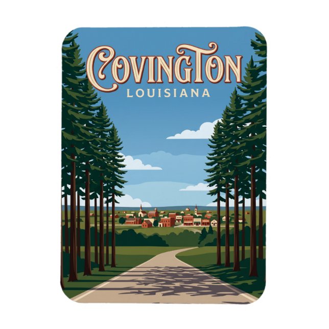 Covington USA Magnet (Vertikal)