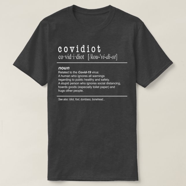 CovNoun Definition T-Shirt (Design vorne)