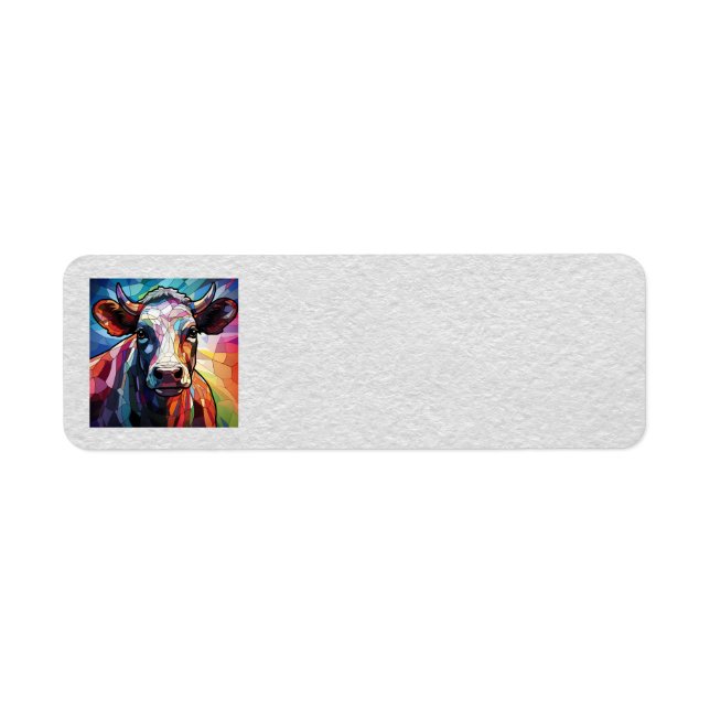 Cow Address Labels (Vorne)