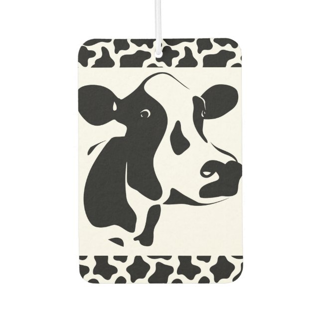 Cow Air Freshener Autolufterfrischer (Vorderseite)
