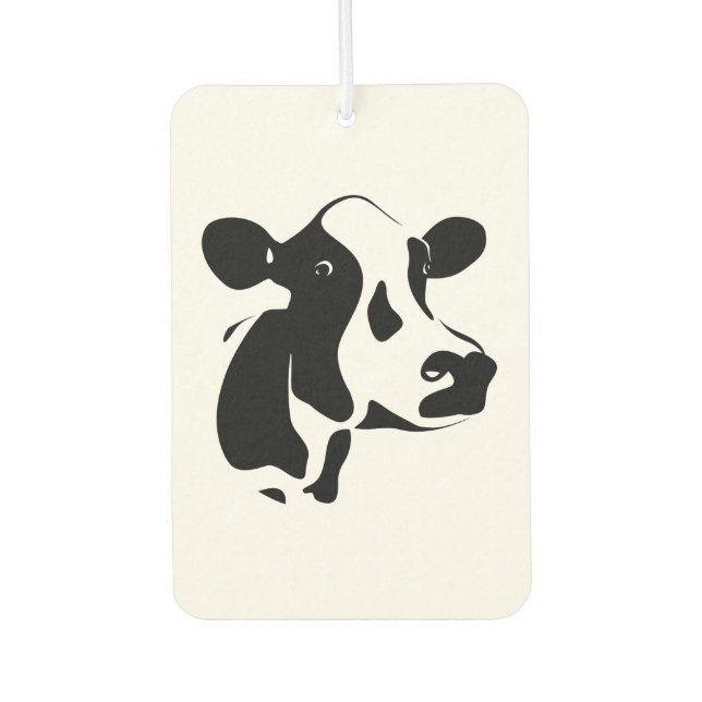 Cow Air Freshener Autolufterfrischer (Vorderseite)