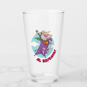 Cow and Chicken Super Cow Al Rescate! Glas
